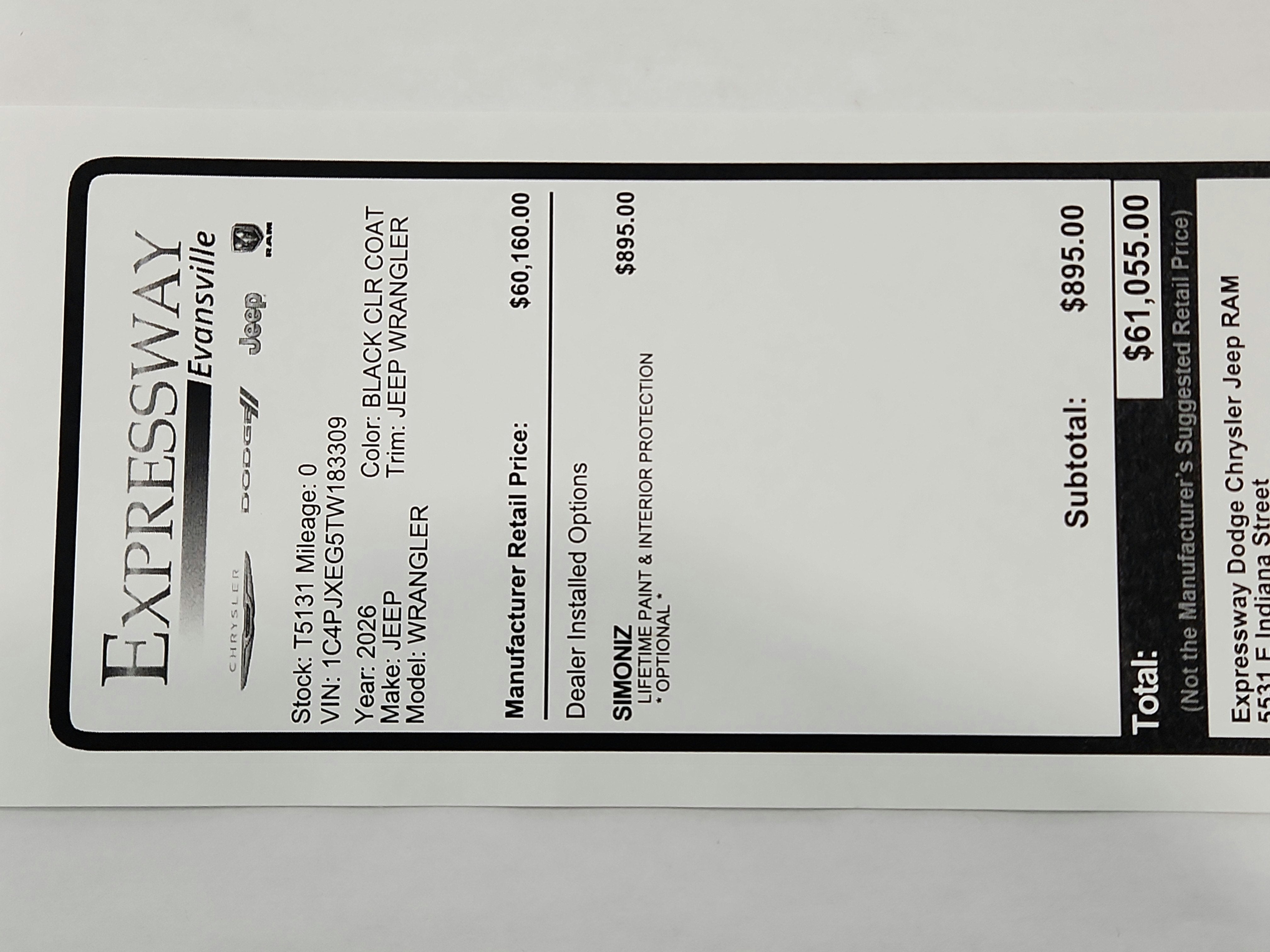 2026 Jeep Wrangler JEEP WRANGLER 4-DOOR SAHARA