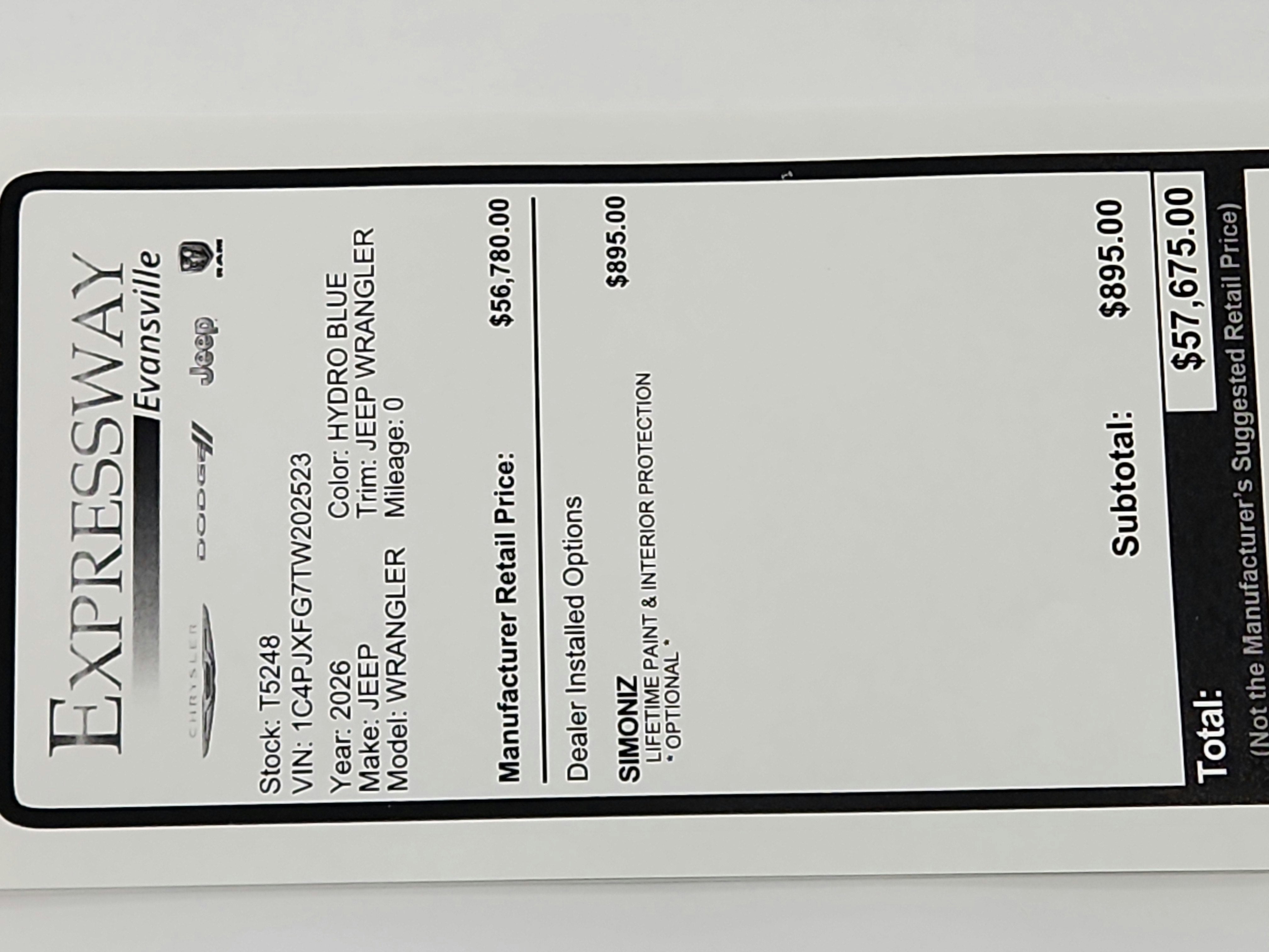 2026 Jeep Wrangler JEEP WRANGLER 4-DOOR RUBICON