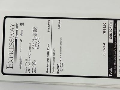 2026 Jeep Grand Cherokee JEEP GRAND CHEROKEE LAREDO 4X4