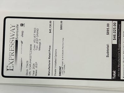 2026 Jeep Grand Cherokee JEEP GRAND CHEROKEE LAREDO 4X4