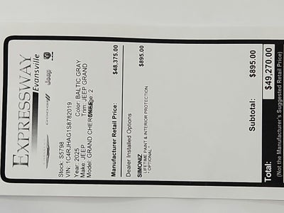 2025 Jeep Grand Cherokee JEEP GRAND CHEROKEE LAREDO 4X4