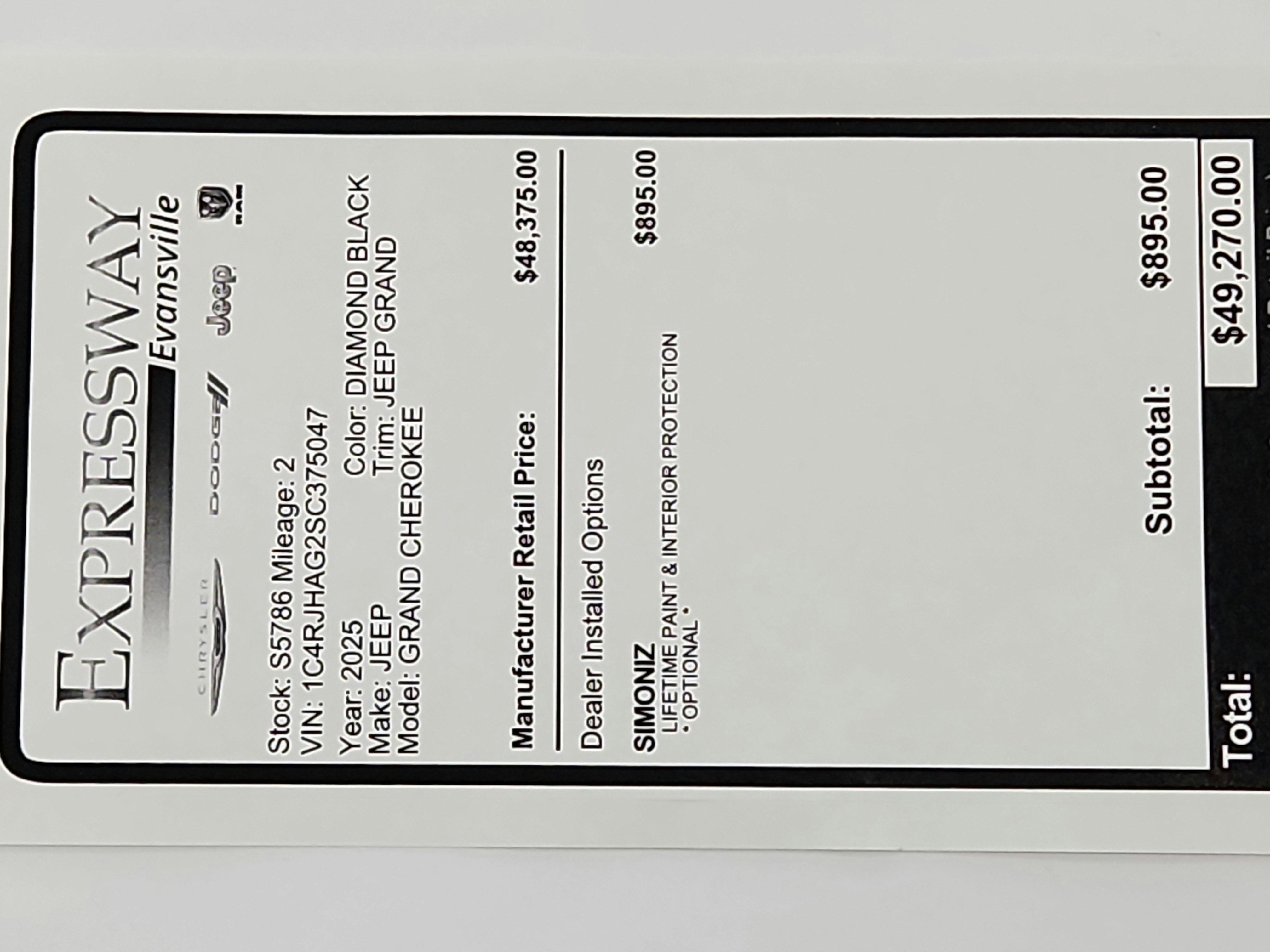 2025 Jeep Grand Cherokee JEEP GRAND CHEROKEE LAREDO 4X4