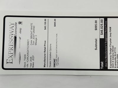 2026 Jeep Grand Cherokee JEEP GRAND CHEROKEE LAREDO 4X4