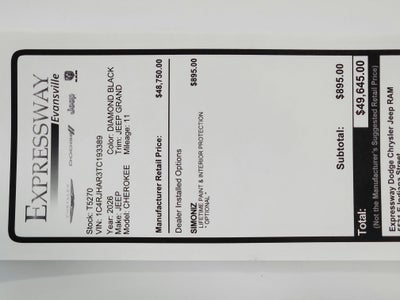 2026 Jeep Grand Cherokee JEEP GRAND CHEROKEE LAREDO 4X4