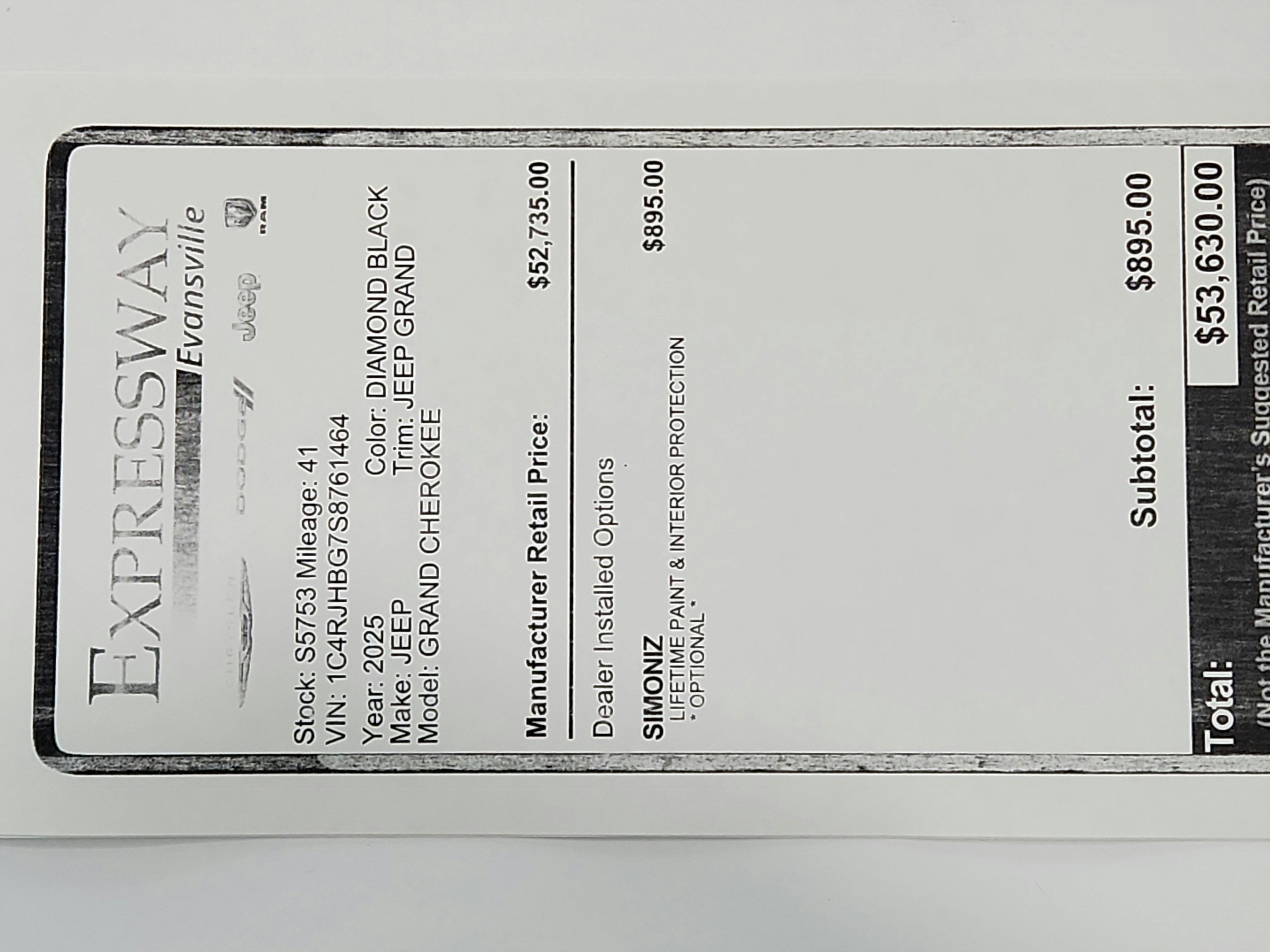 2025 Jeep Grand Cherokee JEEP GRAND CHEROKEE LIMITED 4X4