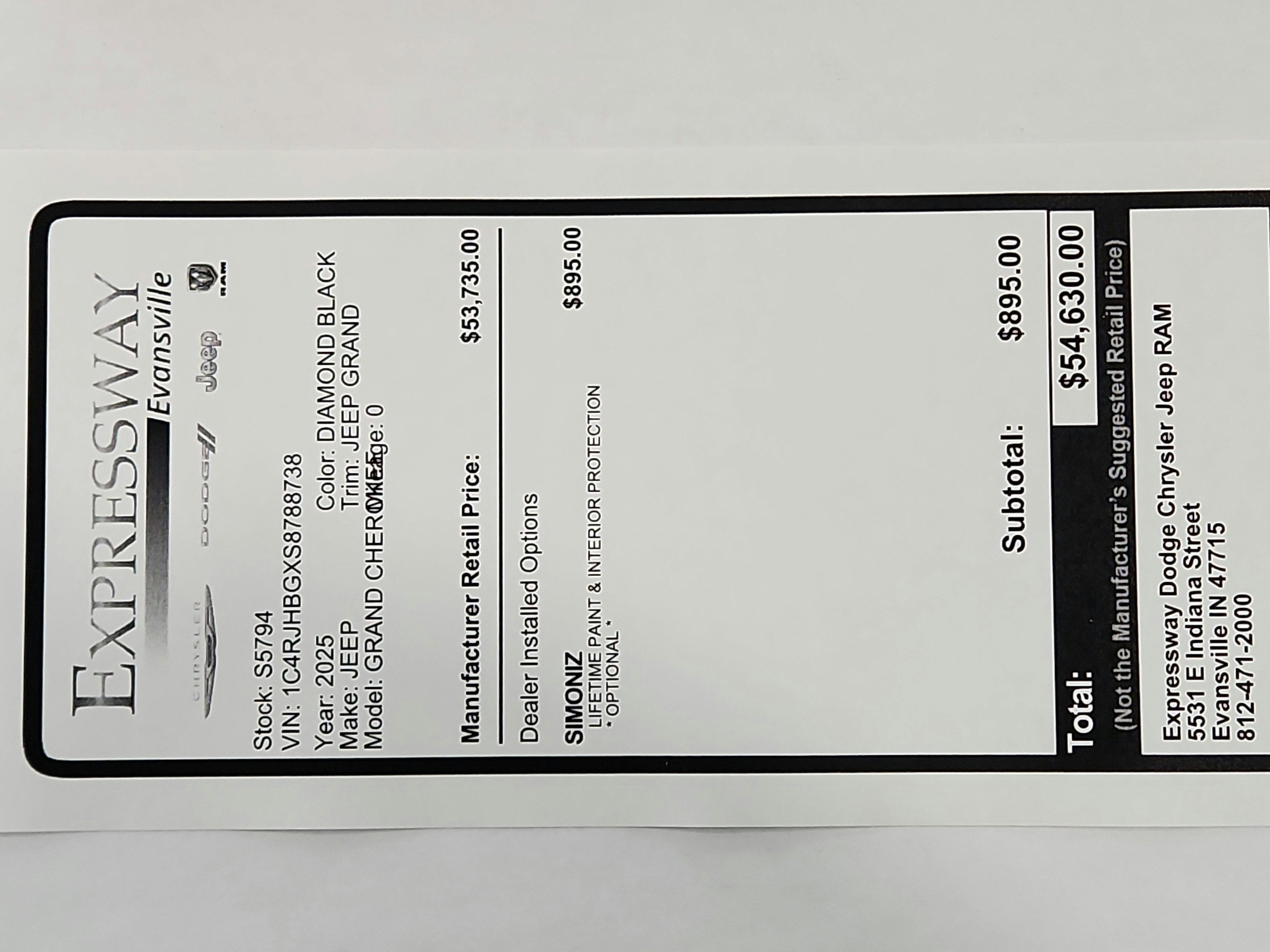 2025 Jeep Grand Cherokee JEEP GRAND CHEROKEE LIMITED 4X4