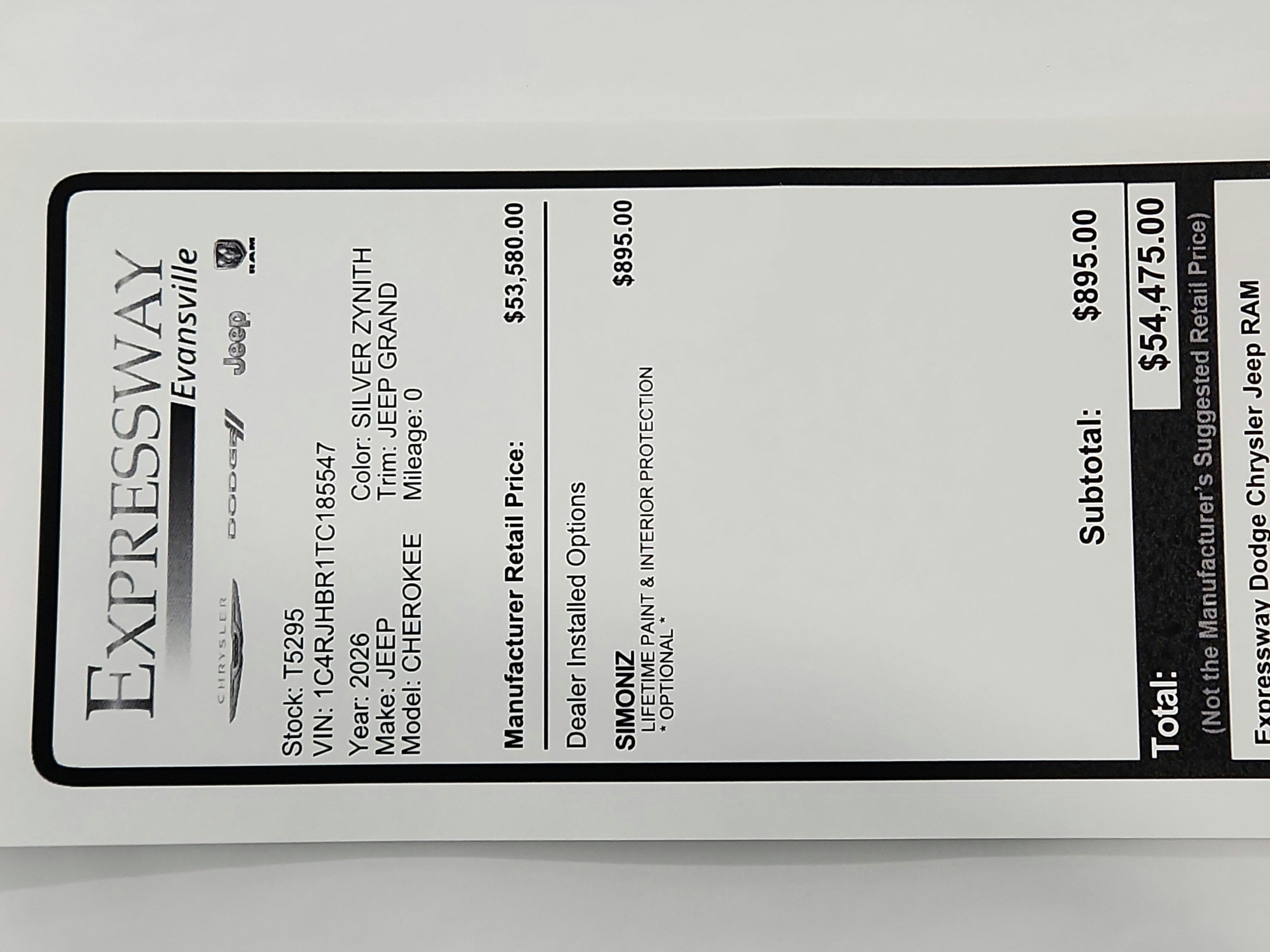 2026 Jeep Grand Cherokee JEEP GRAND CHEROKEE LIMITED 4X4