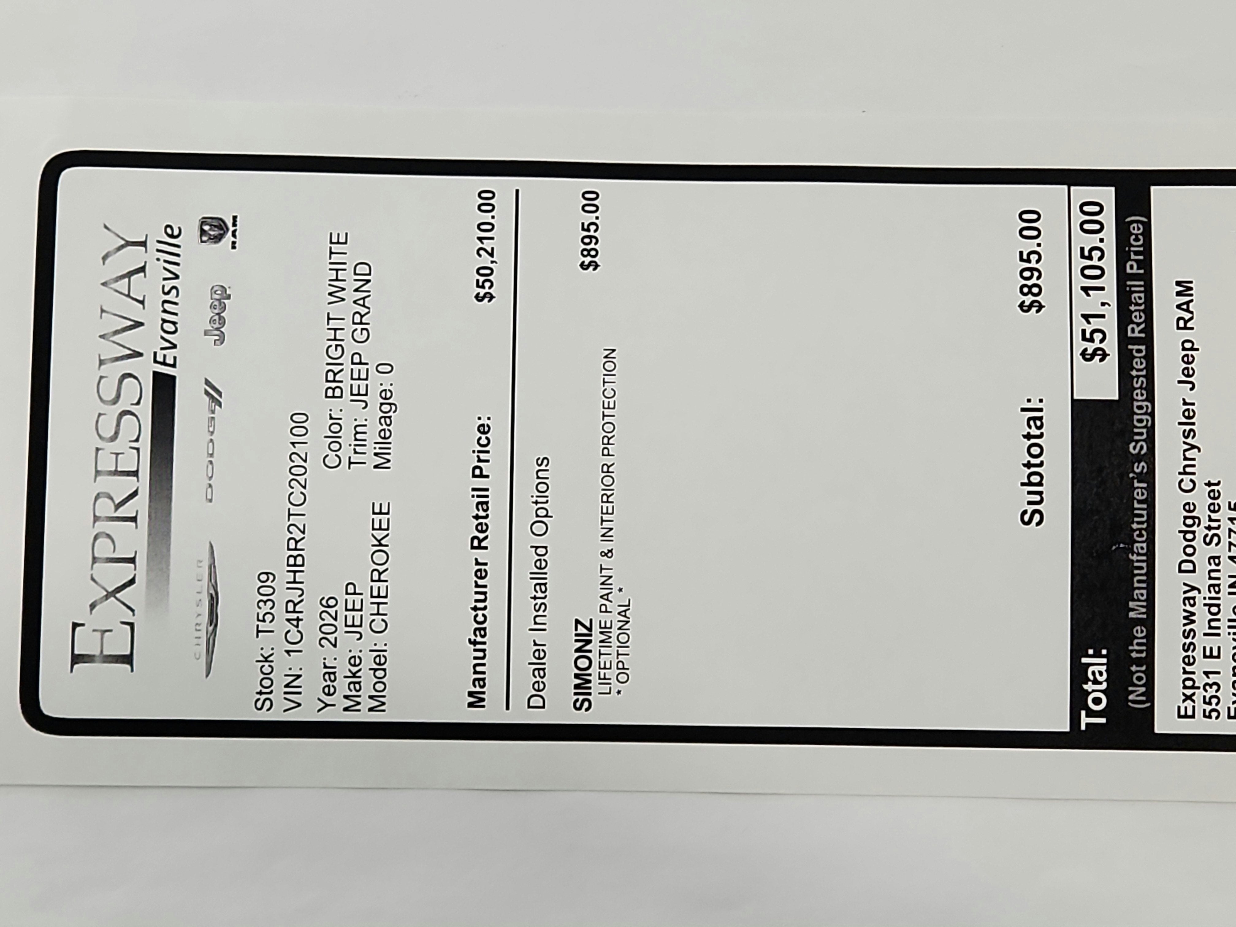 2026 Jeep Grand Cherokee JEEP GRAND CHEROKEE LIMITED 4X4