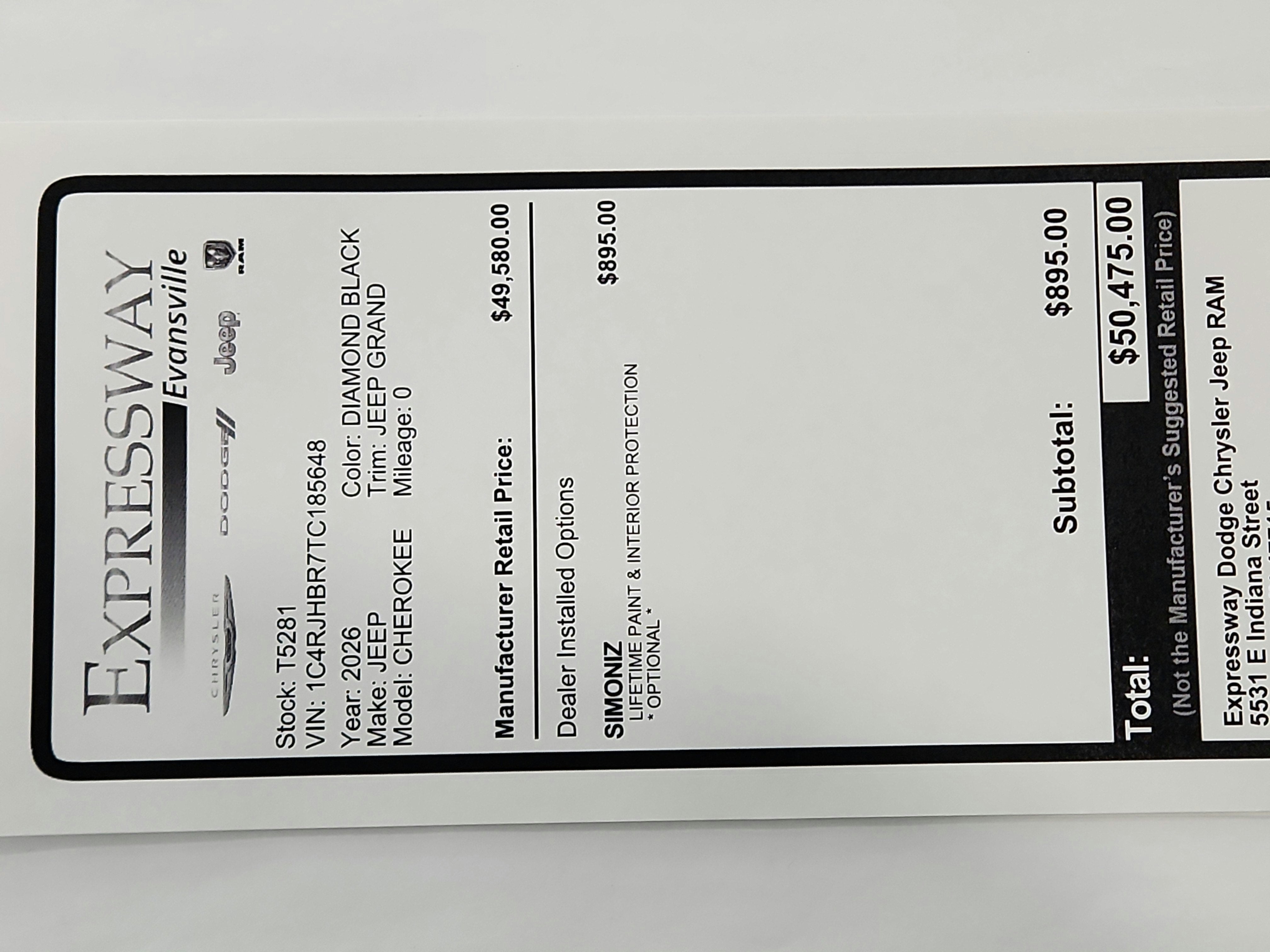 2026 Jeep Grand Cherokee JEEP GRAND CHEROKEE LIMITED 4X4