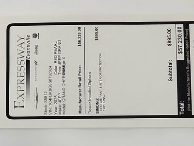 2025 Jeep Grand Cherokee JEEP GRAND CHEROKEE L LIMITED 4X4