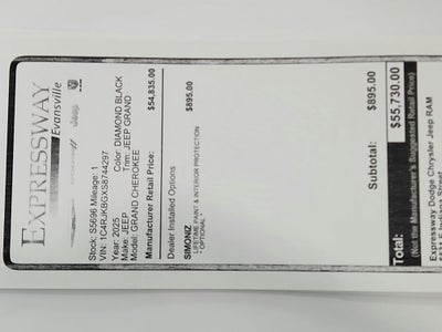 2025 Jeep Grand Cherokee JEEP GRAND CHEROKEE L LIMITED 4X4