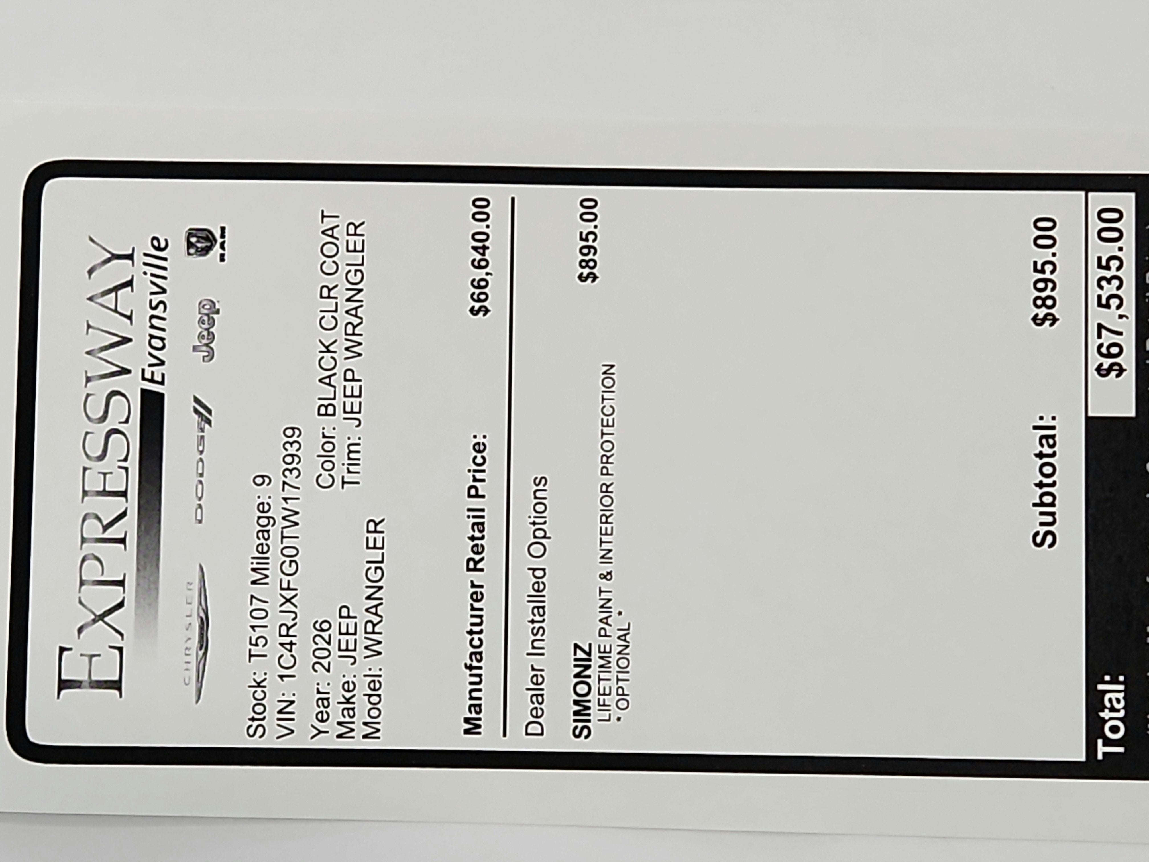 2026 Jeep Wrangler JEEP WRANGLER 4-DOOR RUBICON