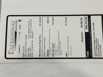 2026 Jeep Gladiator JEEP GLADIATOR SPORT 4X4