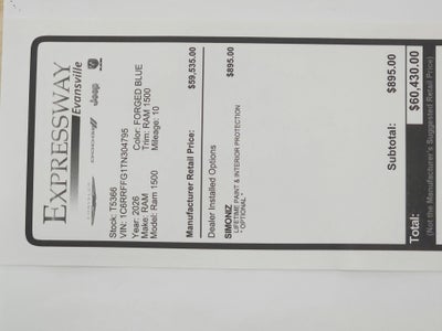 2026 RAM Ram 1500 RAM 1500 BIGHORN/LONESTAR CREW 4X4 (144.5 IN WB 5 FT 7 IN BOX)