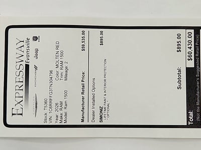 2026 RAM Ram 1500 Big Horn