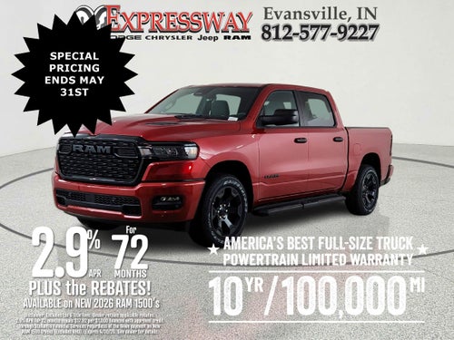 2026 RAM Ram 1500 RAM 1500 TRADESMAN CREW CAB 4X4 (144.5 IN WB 5 FT 7 IN BOX)