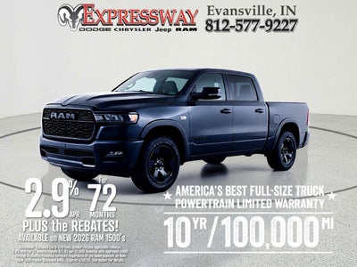 2026 RAM Ram 1500 RAM 1500 BIGHORN/LONESTAR CREW 4X4 (144.5 IN WB 5 FT 7 IN BOX)