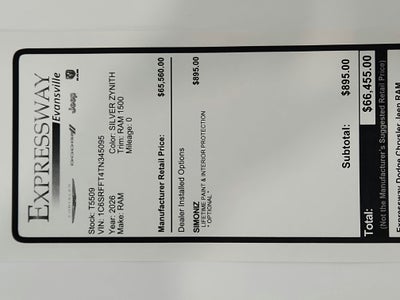 2026 RAM Ram 1500 RAM 1500 BIGHORN/LONESTAR CREW 4X4 (144.5 IN WB 5 FT 7 IN BOX)