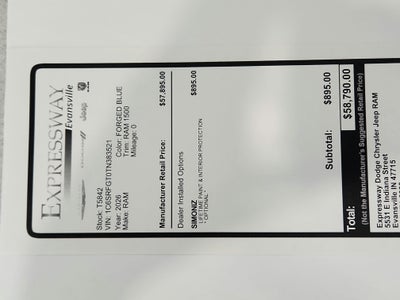 2026 RAM Ram 1500 Express