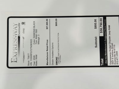 2026 RAM Ram 1500 Express
