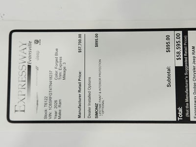 2026 RAM Ram 1500 Express