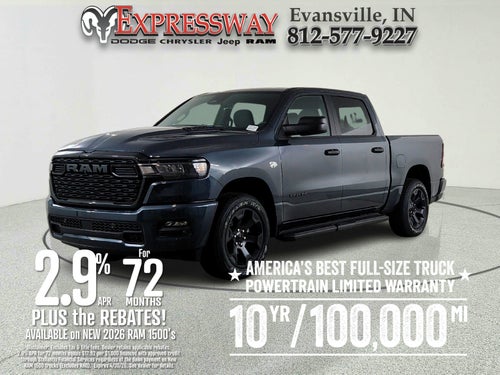 2026 RAM Ram 1500 RAM 1500 TRADESMAN CREW CAB 4X4 (144.5 IN WB 5 FT 7 IN BOX)