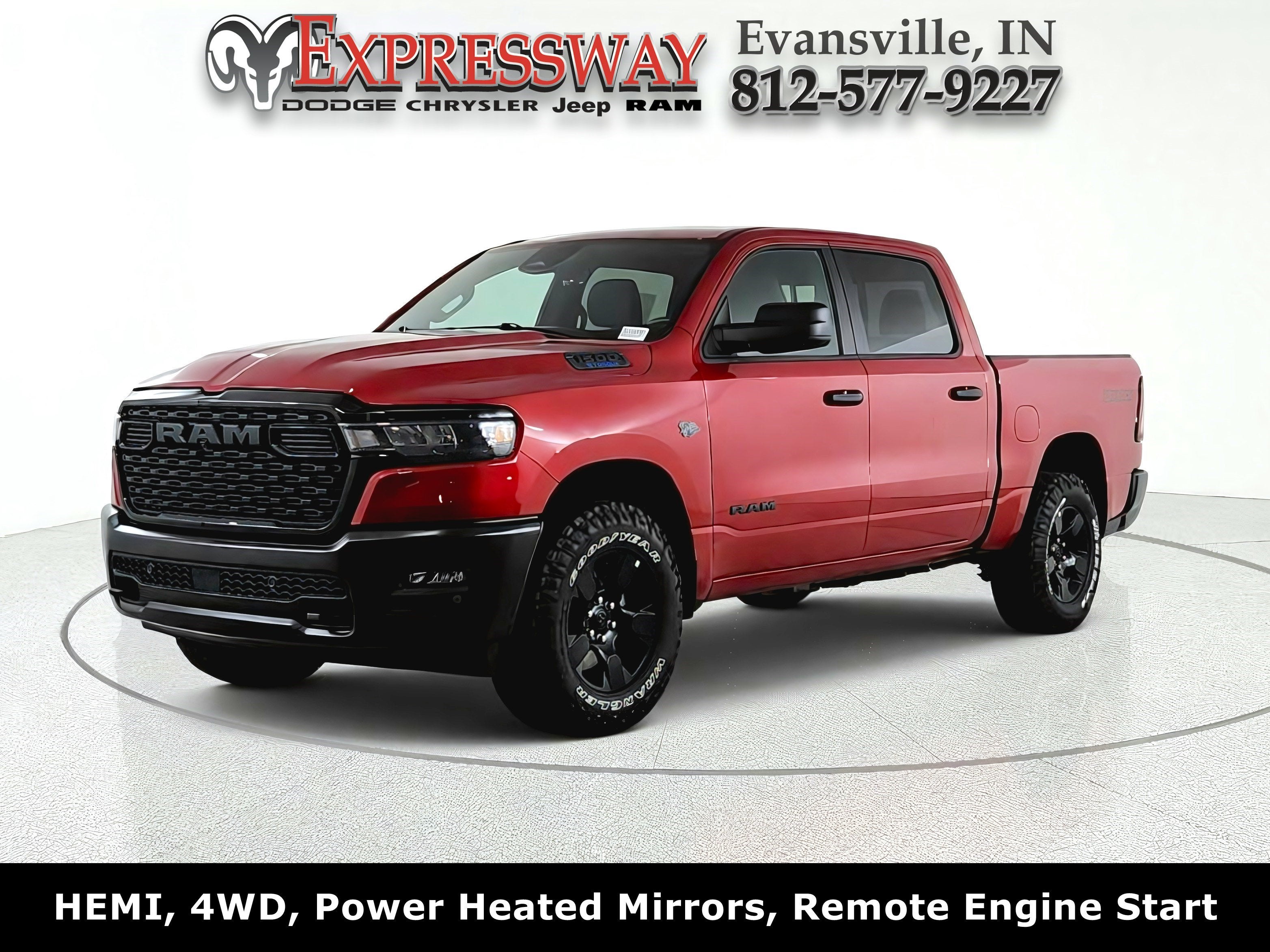 2027 RAM Ram 1500 Warlock 4x4 Crew Cab 5'7" Box