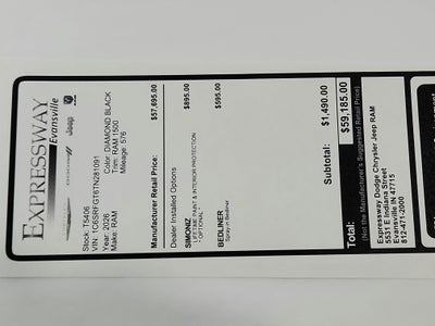 2026 RAM Ram 1500 Express