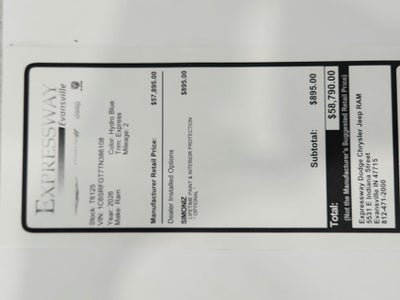 2026 RAM Ram 1500 Express