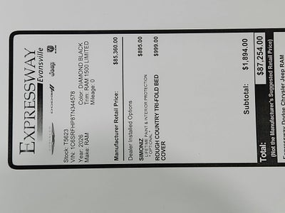 2026 RAM Ram 1500 RAM 1500 LIMITED CREW CAB 4X4 (144.5 IN WB 5 FT 7 IN BOX)