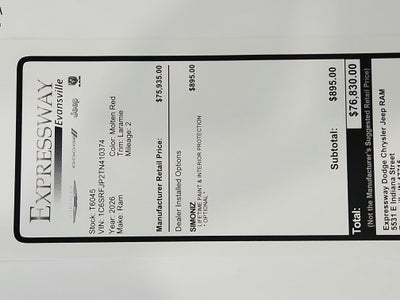2026 RAM Ram 1500 Laramie