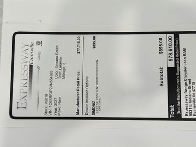 2027 RAM Ram 1500 Laramie