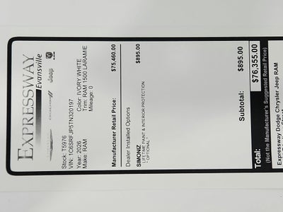 2026 RAM Ram 1500 Laramie