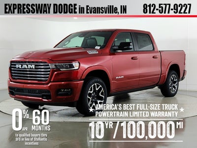 2026 RAM Ram 1500 RAM 1500 LARAMIE CREW CAB 4X4 (144.5 IN WB 5 FT 7 IN BOX)