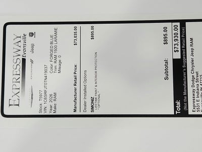 2026 RAM Ram 1500 Laramie