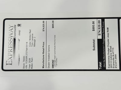 2026 RAM Ram 1500 Laramie
