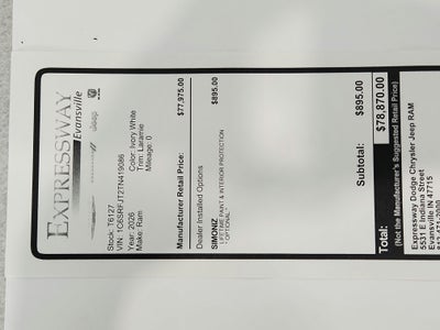 2026 RAM Ram 1500 Laramie