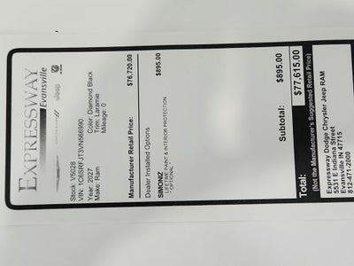 2027 RAM Ram 1500 Laramie