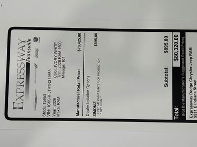 2026 RAM Ram 1500 Laramie