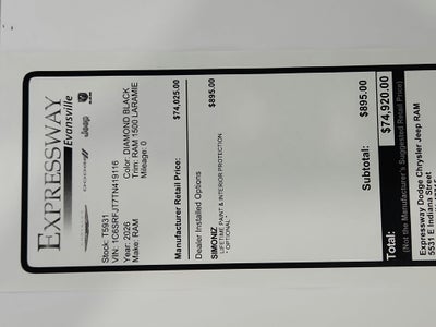 2026 RAM Ram 1500 Laramie