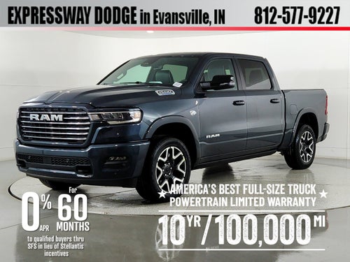 2026 RAM Ram 1500 RAM 1500 LARAMIE CREW CAB 4X4 (144.5 IN WB 5 FT 7 IN BOX)