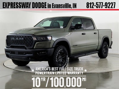 2026 RAM Ram 1500 RAM 1500 REBEL CREW CAB 4X4 (144.5 IN WB 5 FT 7 IN BOX)