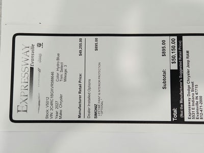 2027 Chrysler Pacifica Select