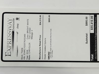 2026 Chrysler Pacifica Limited