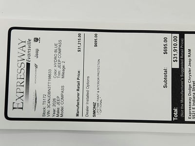 2026 Jeep Compass JEEP COMPASS LATITUDE 4X4