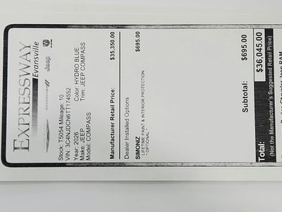 2026 Jeep Compass JEEP COMPASS LIMITED 4X4