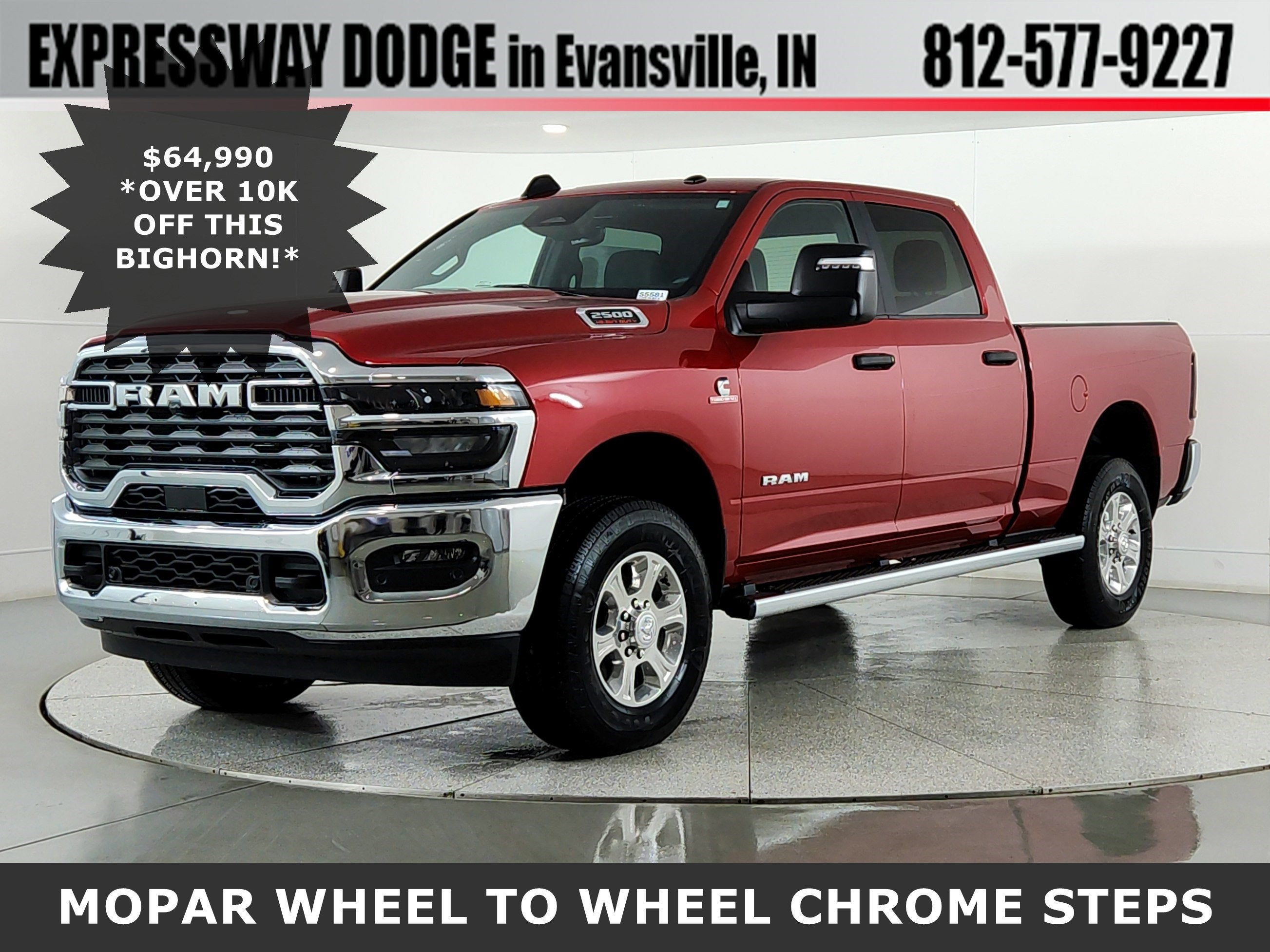 2025 RAM Ram 2500 RAM 2500 BIG HORN CREW CAB 4X4 (149 IN WB 6 FT 4 IN BOX)