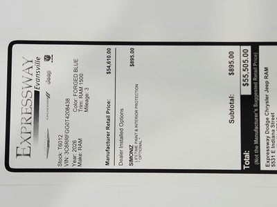 2026 RAM 1500 Express