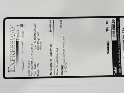 2026 RAM Ram 1500 Express