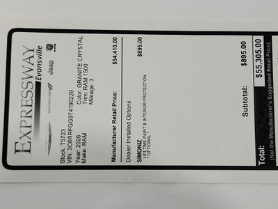 2026 RAM Ram 1500 Express